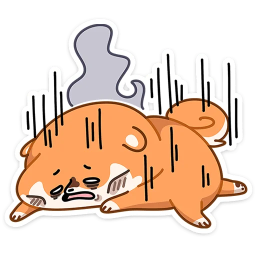 😣 Стикер «Шпиц Шприц» для Telegram