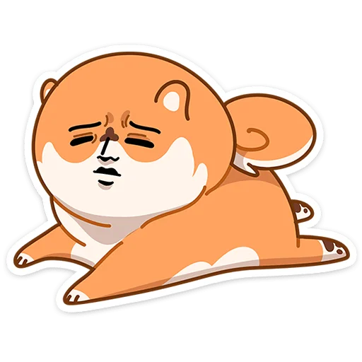 🥱 Стикер «Шпиц Шприц» для Telegram