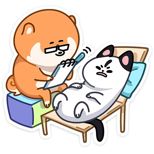 👩‍⚕️ Стикер «Шпиц Шприц» для Telegram