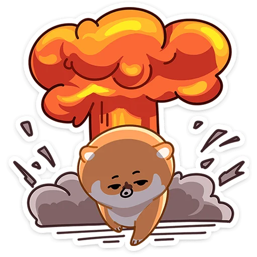 🔥 Стикер «Шпиц Шприц» для Telegram