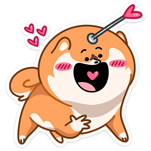 🥰 Стикер «Шпиц Шприц» для Telegram