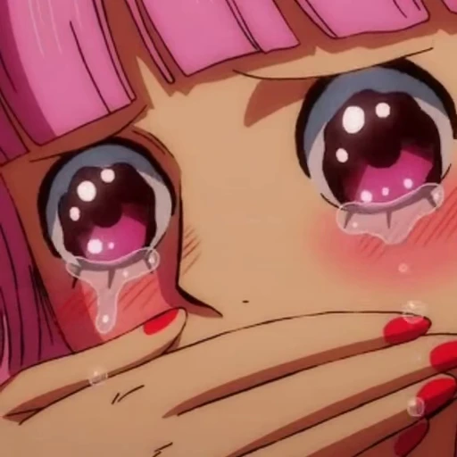 😭 Стикер «Anime» для Telegram