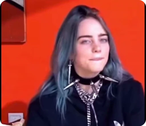 😏 Стикер «Billie Eilish» для Telegram