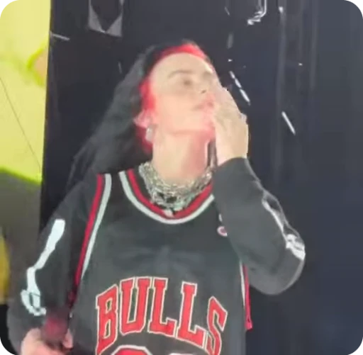 💋 Стикер «Billie Eilish» для Telegram