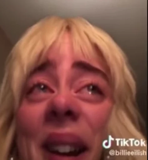 😝 Стикер «Billie Eilish» для Telegram