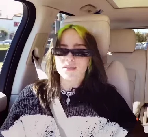 😎 Стикер «Billie Eilish» для Telegram