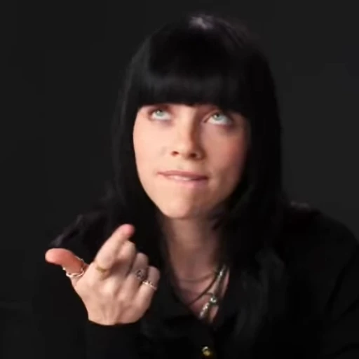 🥴 Стикер «Billie Eilish» для Telegram