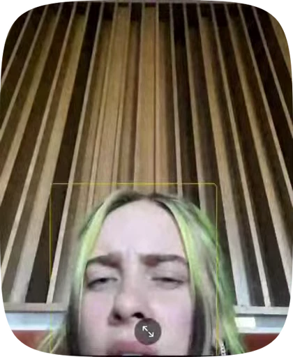 🫠 Стикер «Billie Eilish» для Telegram