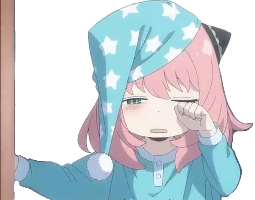 😴 Стикер «Anya (SPY X FAMILY)» для Telegram