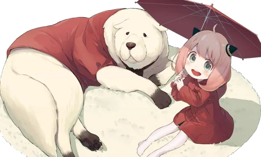 😍 Стикер «Anya (SPY X FAMILY)» для Telegram