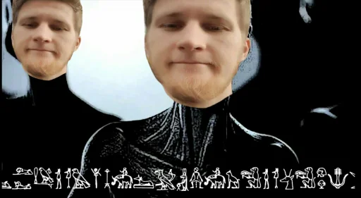 👽 Стикер «всратые еблеты сани» для Telegram