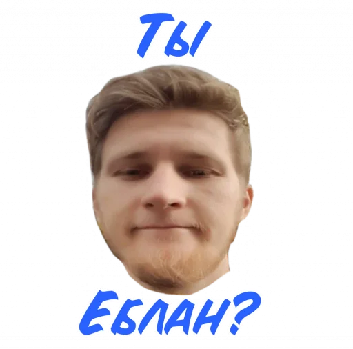 ❓ Стикер «всратые еблеты сани» для Telegram