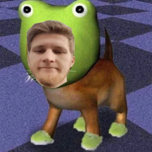 🐸 Стикер «всратые еблеты сани» для Telegram