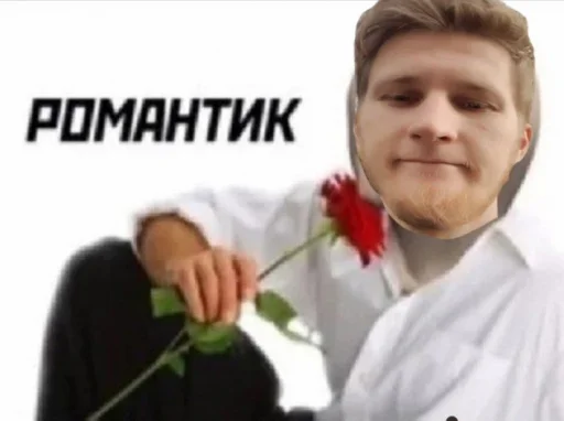 🌹 Стикер «всратые еблеты сани» для Telegram