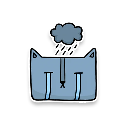 😭 Стикер «Square Cats» для Telegram