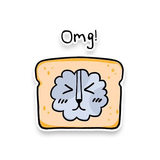 😣 Стикер «Square Cats» для Telegram