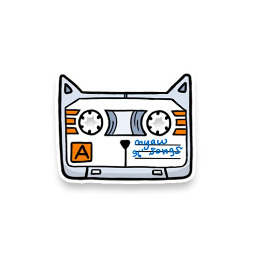 🎼 Стикер «Square Cats» для Telegram