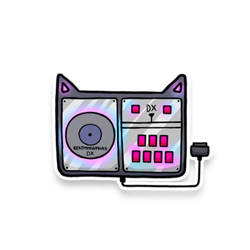 🙌 Стикер «Square Cats» для Telegram