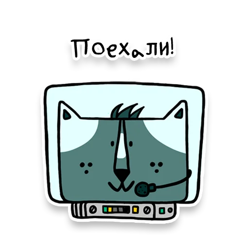🚀 Стикер «Square Cats» для Telegram