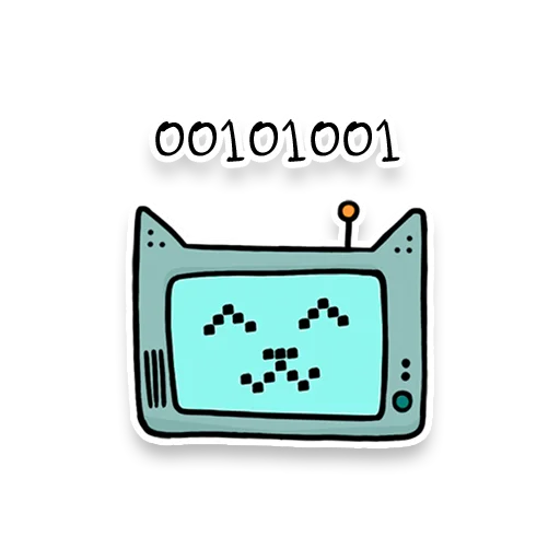 📟 Стикер «Square Cats» для Telegram