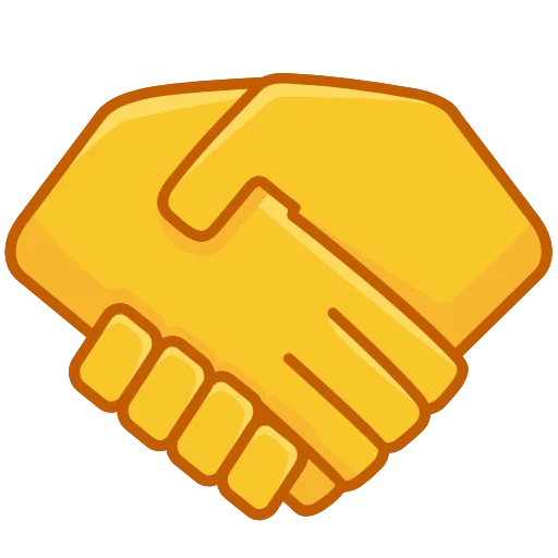 🤝 Стикер «Square Emoji» для Telegram