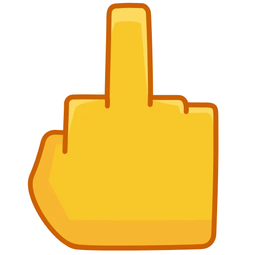 🖕 Стикер «Square Emoji» для Telegram