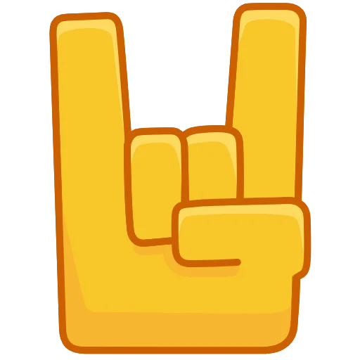 🤘 Стикер «Square Emoji» для Telegram