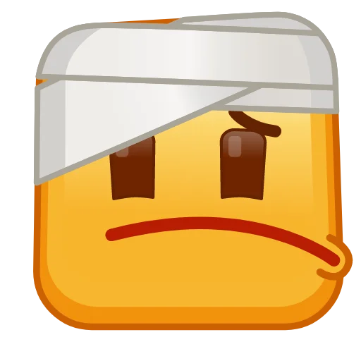 🤕 Стикер «Square Emoji» для Telegram