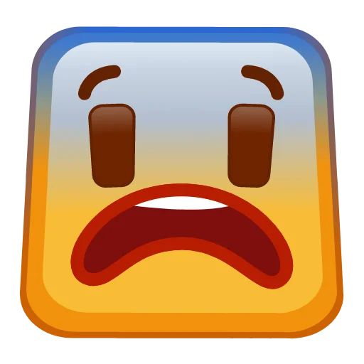 😨 Стикер «Square Emoji» для Telegram