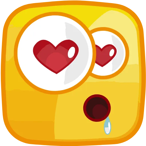 😍 Стикер «Square Emotions» для Telegram