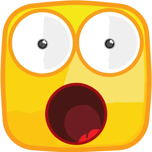 😱 Стикер «Square Emotions» для Telegram