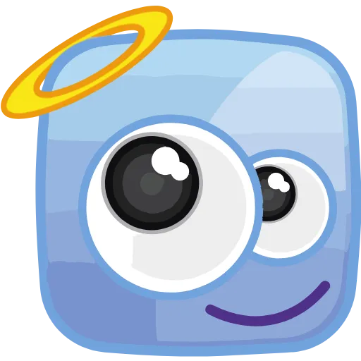 😇 Стикер «Square Emotions» для Telegram