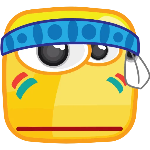 🪶 Стикер «Square Emotions» для Telegram