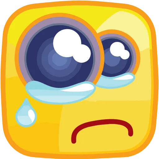 😢 Стикер «Square Emotions» для Telegram