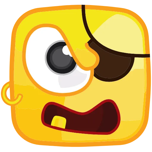 😠 Эмодзи «Square Emotions» для Telegram