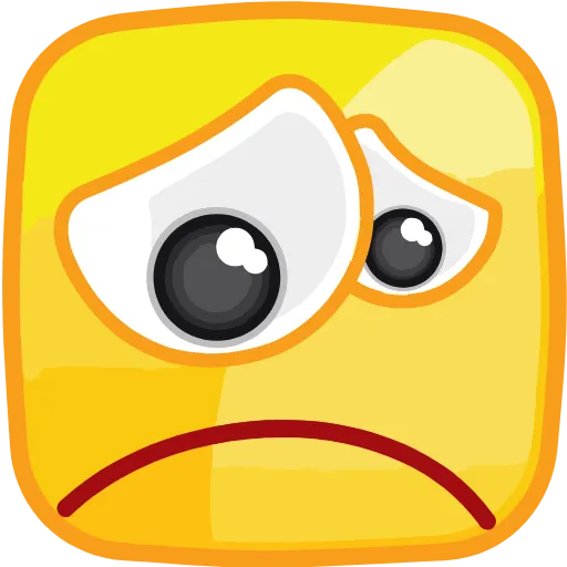 😞 Эмодзи «Square Emotions» для Telegram