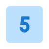 5️⃣ Эмодзи «Square Numbers» для Telegram