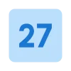 2️⃣ Эмодзи «Square Numbers» для Telegram