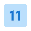 1️⃣ Эмодзи «Square Numbers» для Telegram