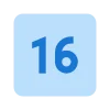 1️⃣ Эмодзи «Square Numbers» для Telegram