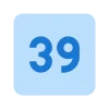 3️⃣ Эмодзи «Square Numbers» для Telegram