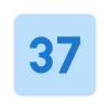 3️⃣ Эмодзи «Square Numbers» для Telegram
