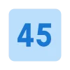 4️⃣ Эмодзи «Square Numbers» для Telegram