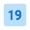 1️⃣ Эмодзи «Square Numbers» для Telegram