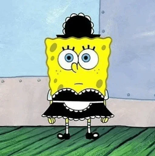 🧽 Стикер «SquarePants» для Telegram