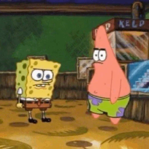 🧽 Стикер «SquarePants» для Telegram