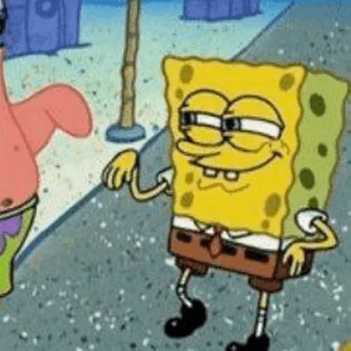 🧽 Стикер «SquarePants» для Telegram