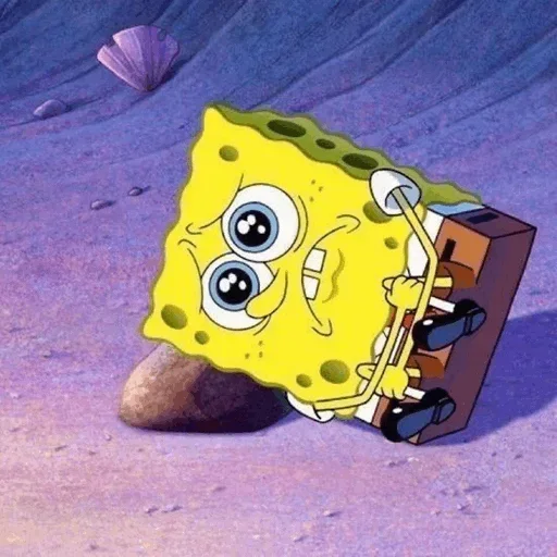 🧽 Стикер «SquarePants» для Telegram