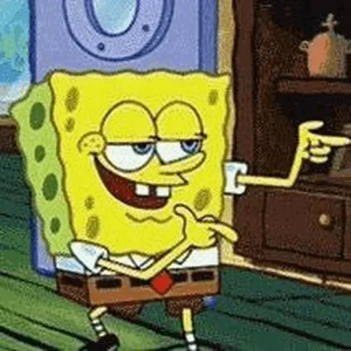 🧽 Стикер «SquarePants» для Telegram