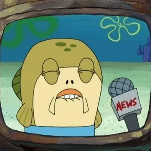 🧽 Стикер «SquarePants» для Telegram